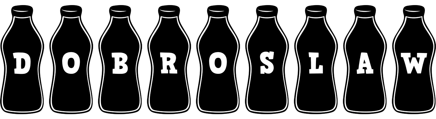 Dobroslaw bottle logo