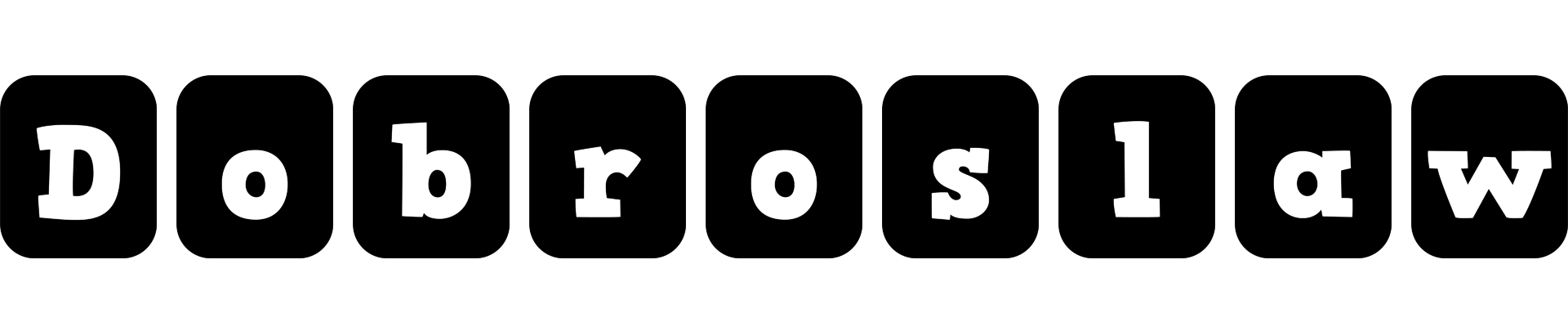 Dobroslaw box logo