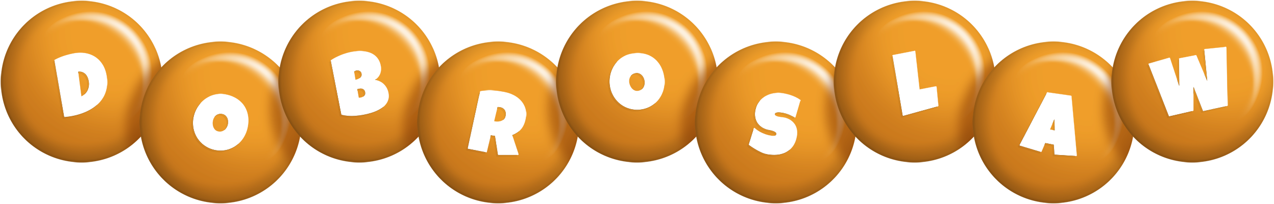 Dobroslaw candy-orange logo