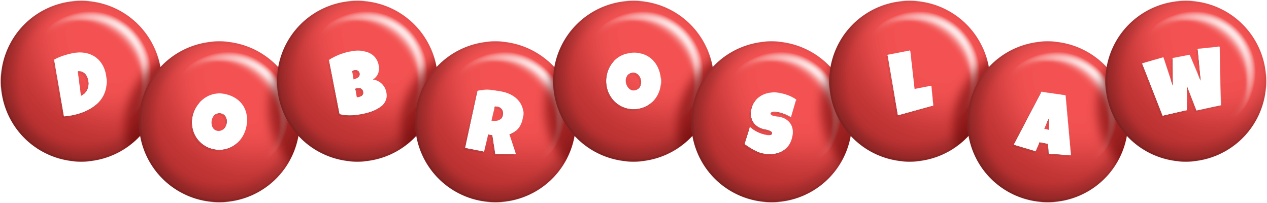 Dobroslaw candy-red logo