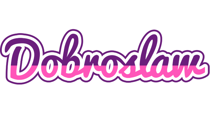 Dobroslaw cheerful logo