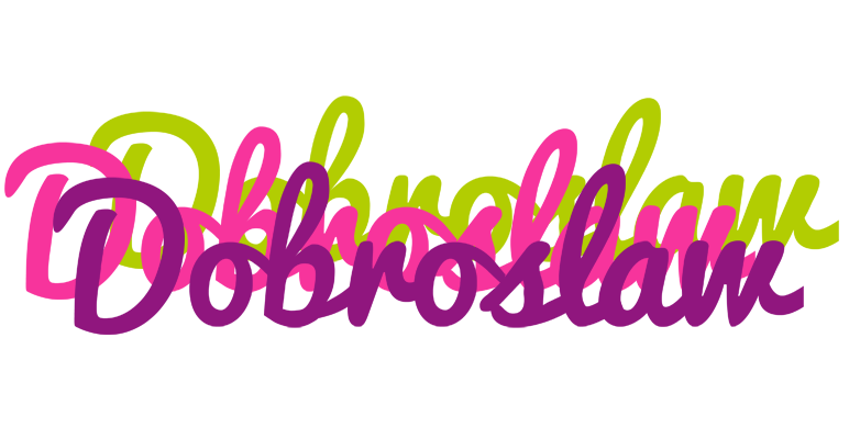 Dobroslaw flowers logo
