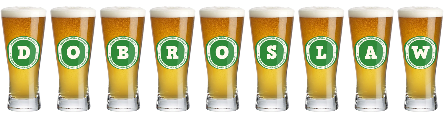 Dobroslaw lager logo