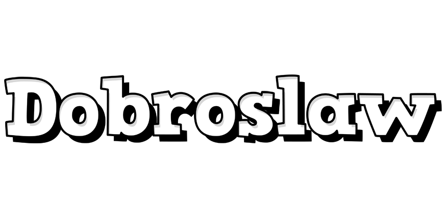 Dobroslaw snowing logo