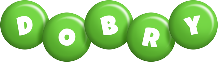Dobry candy-green logo