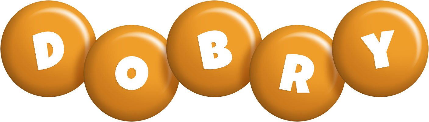 Dobry candy-orange logo