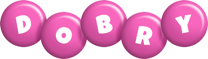 Dobry candy-pink logo