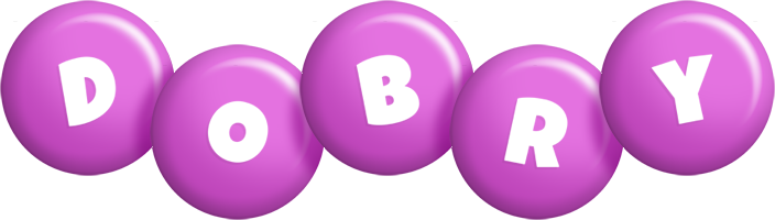 Dobry candy-purple logo
