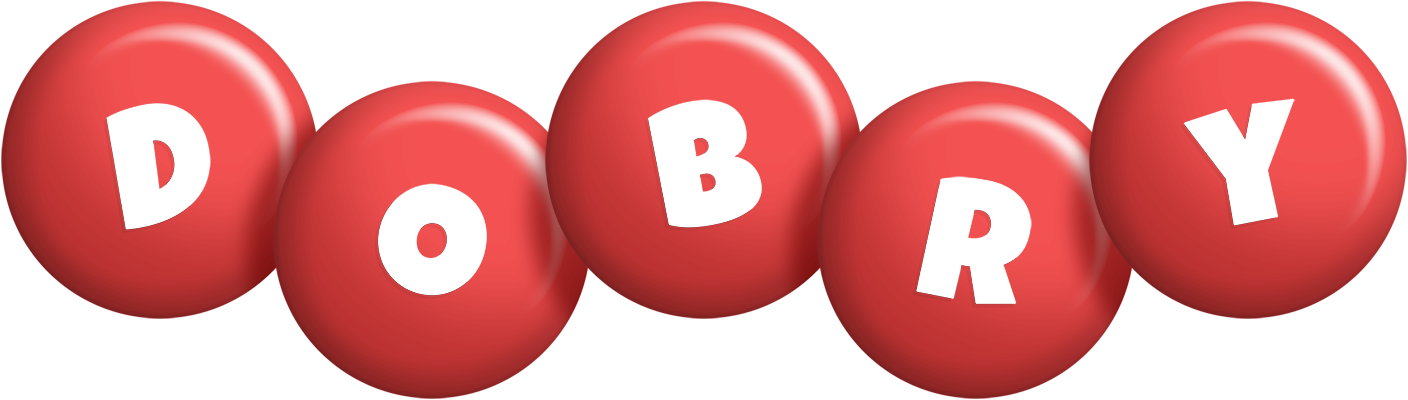Dobry candy-red logo