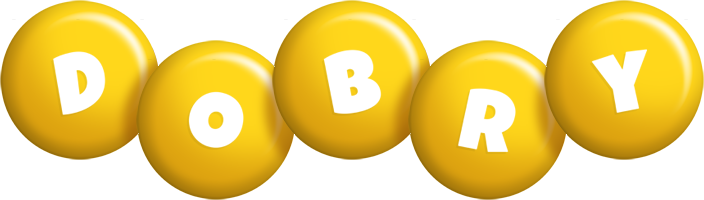 Dobry candy-yellow logo