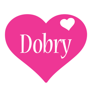 Dobry love-heart logo