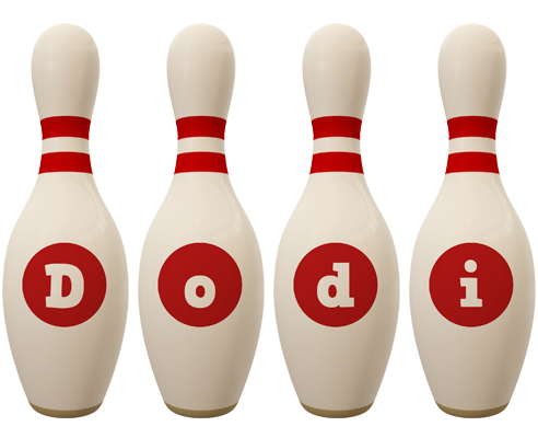 Dodi bowling-pin logo