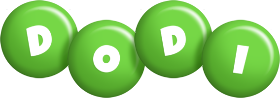 Dodi candy-green logo