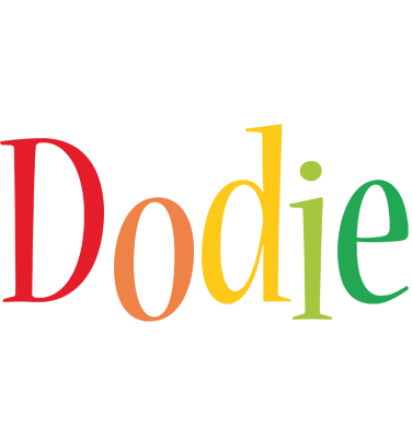 Dodie birthday logo