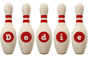 Dodie bowling-pin logo