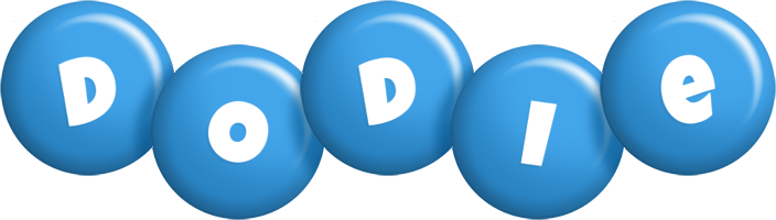 Dodie candy-blue logo