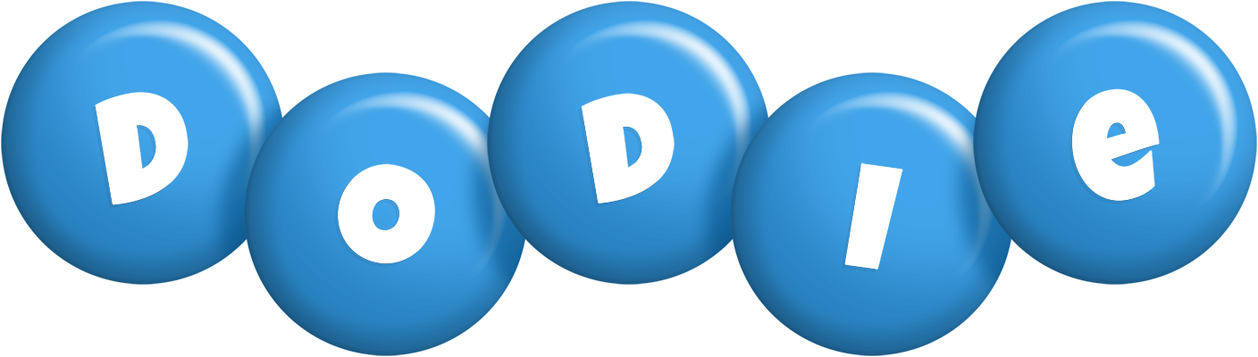 Dodie candy-blue logo
