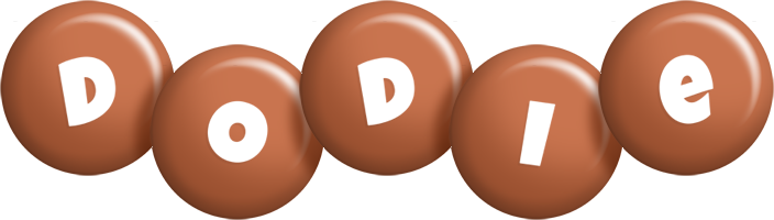 Dodie candy-brown logo