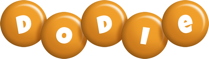 Dodie candy-orange logo