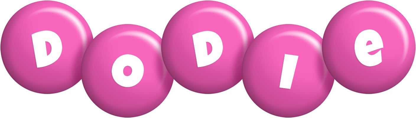 Dodie candy-pink logo