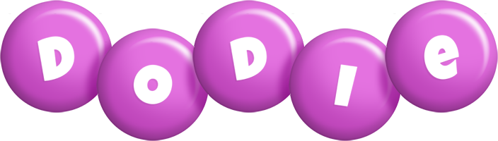 Dodie candy-purple logo