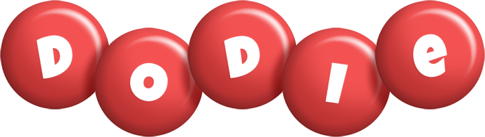 Dodie candy-red logo