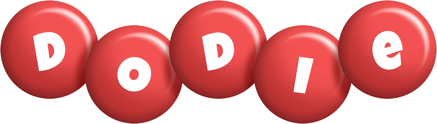 Dodie candy-red logo