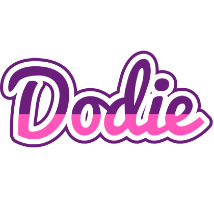 Dodie cheerful logo