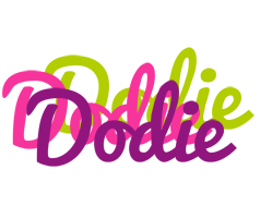 Dodie flowers logo