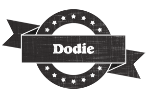 Dodie grunge logo