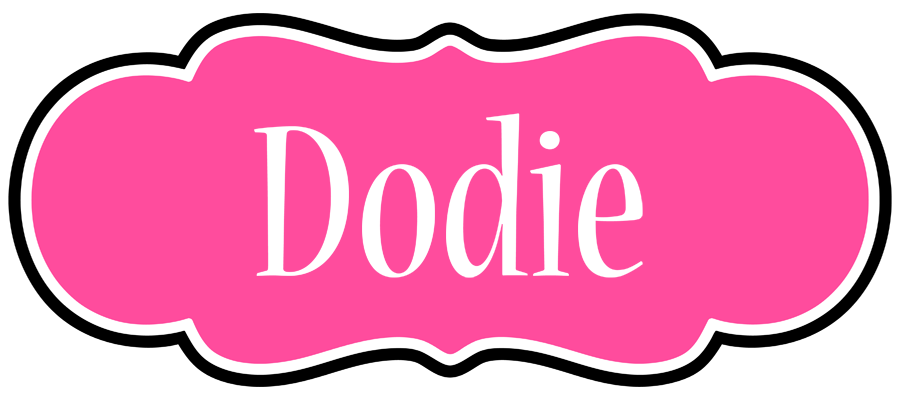 Dodie invitation logo