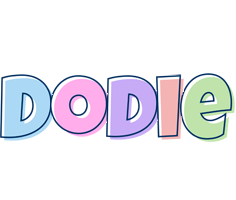 Dodie pastel logo