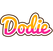 Dodie Logo Name Logo Generator Smoothie Summer Birthday Kiddo Colors Style