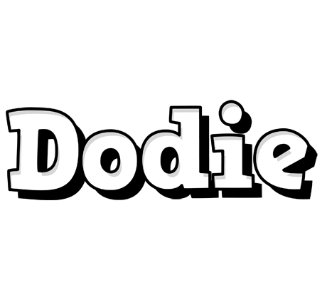 Dodie snowing logo