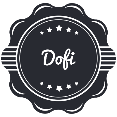 Dofi badge logo