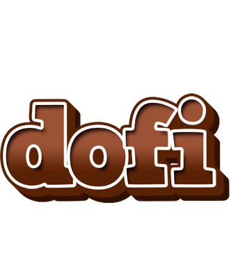 Dofi brownie logo