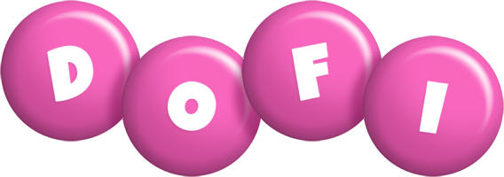 Dofi candy-pink logo