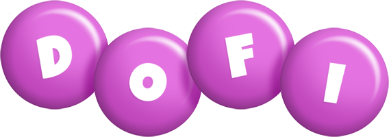 Dofi candy-purple logo