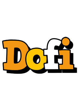 Dofi cartoon logo