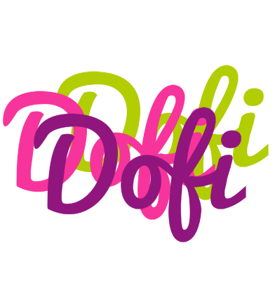 Dofi flowers logo