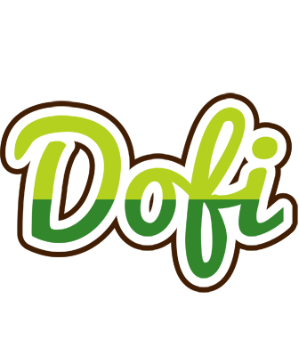 Dofi golfing logo