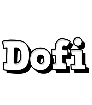 Dofi snowing logo