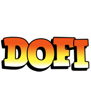 Dofi sunset logo