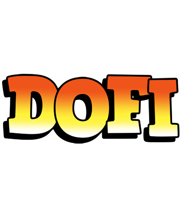 Dofi sunset logo