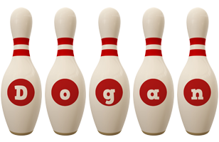 Dogan bowling-pin logo