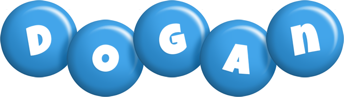 Dogan candy-blue logo
