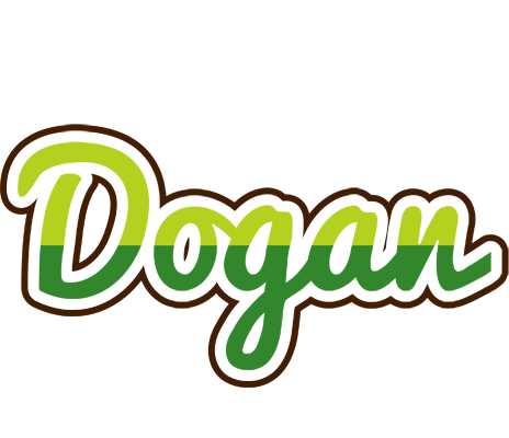 Dogan golfing logo