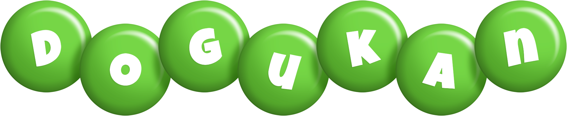 Dogukan candy-green logo