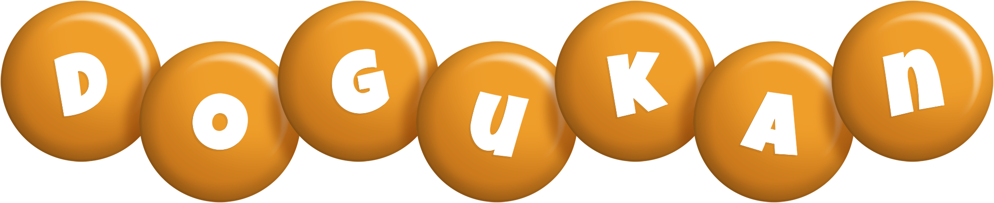 Dogukan candy-orange logo