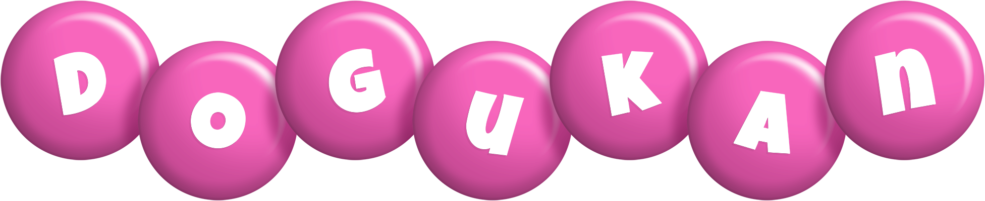 Dogukan candy-pink logo